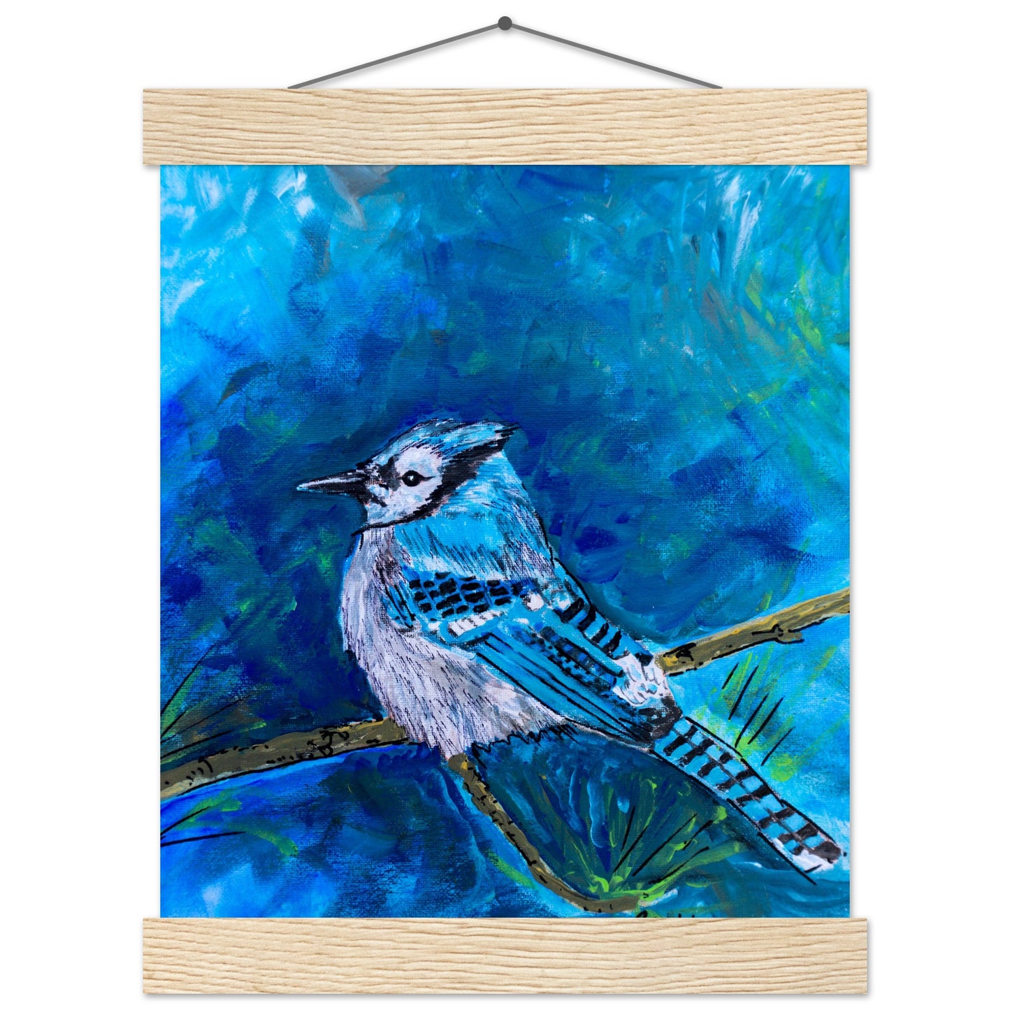 Blue Jay #1 - Premium Poster