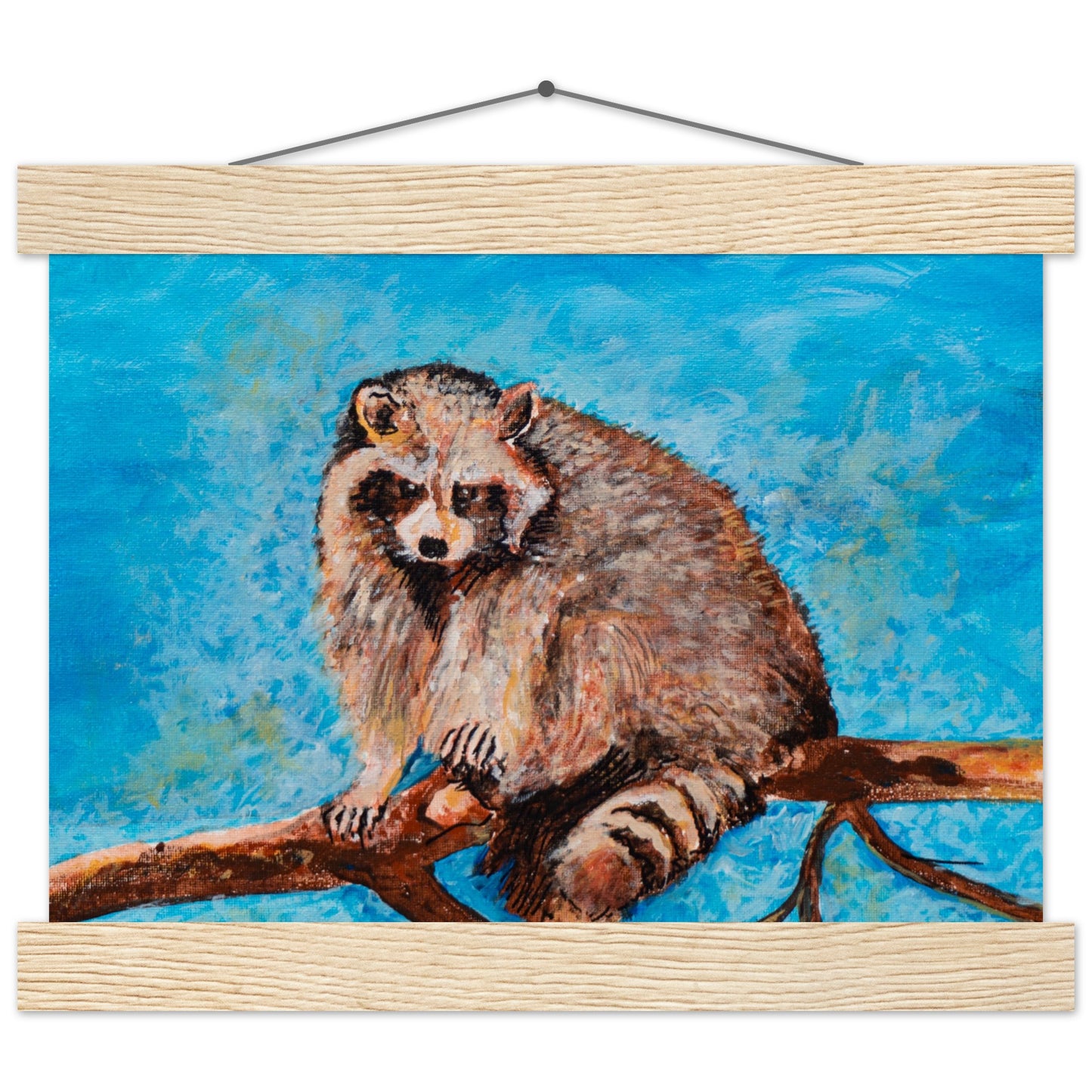 Big Raccoon - Premium Poster