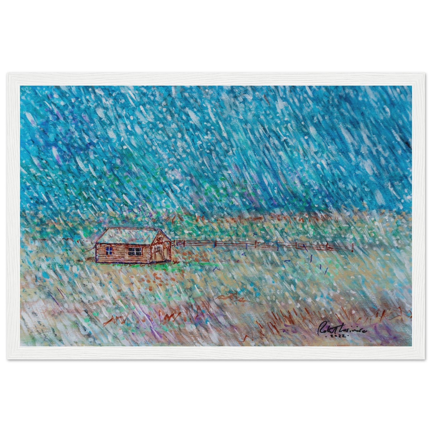 Early Snowfall - Premium Poster