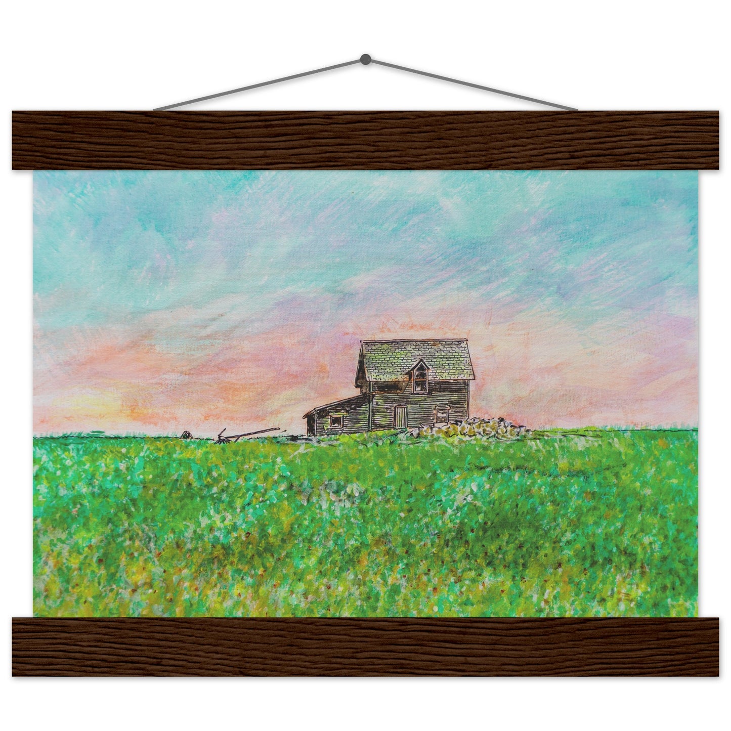 Farm Shed - Premium Poster