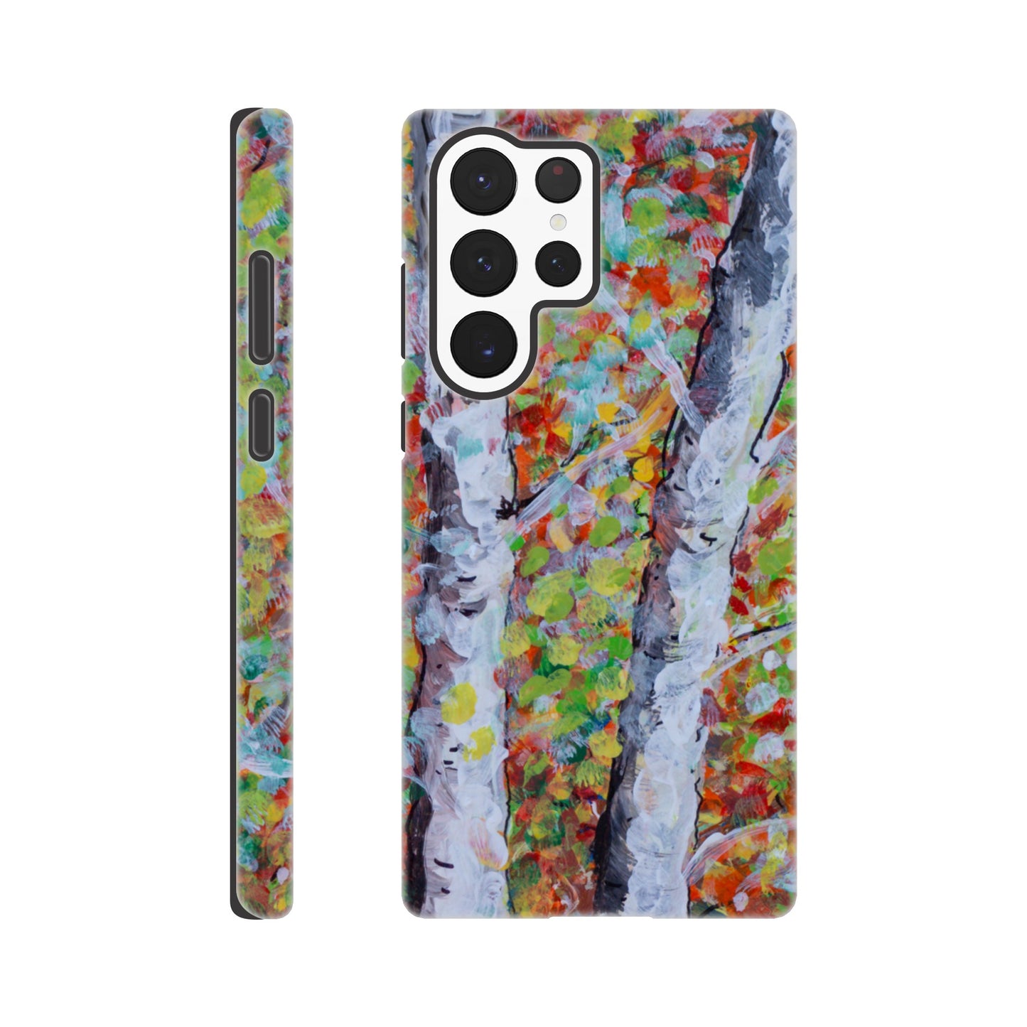 Fall Birch Trees - Phone cases