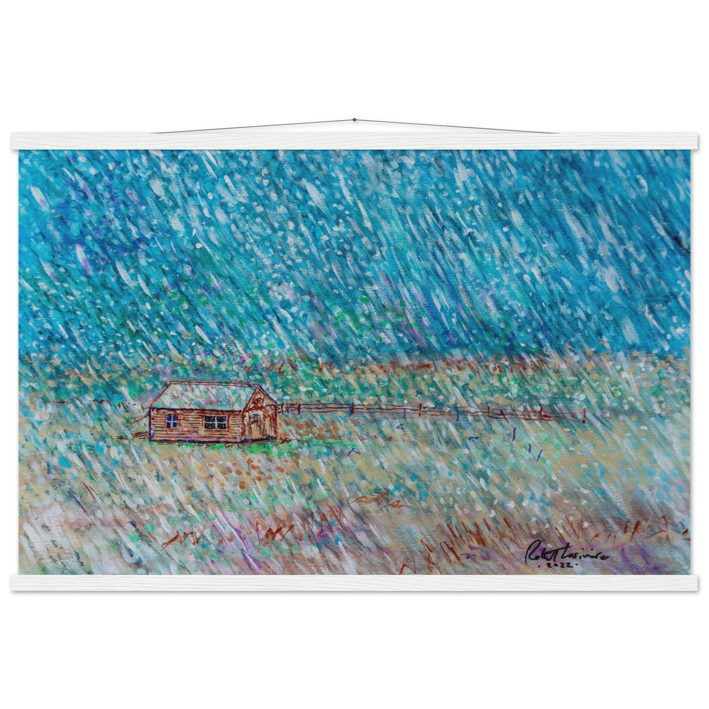 Early Snowfall - Premium Poster