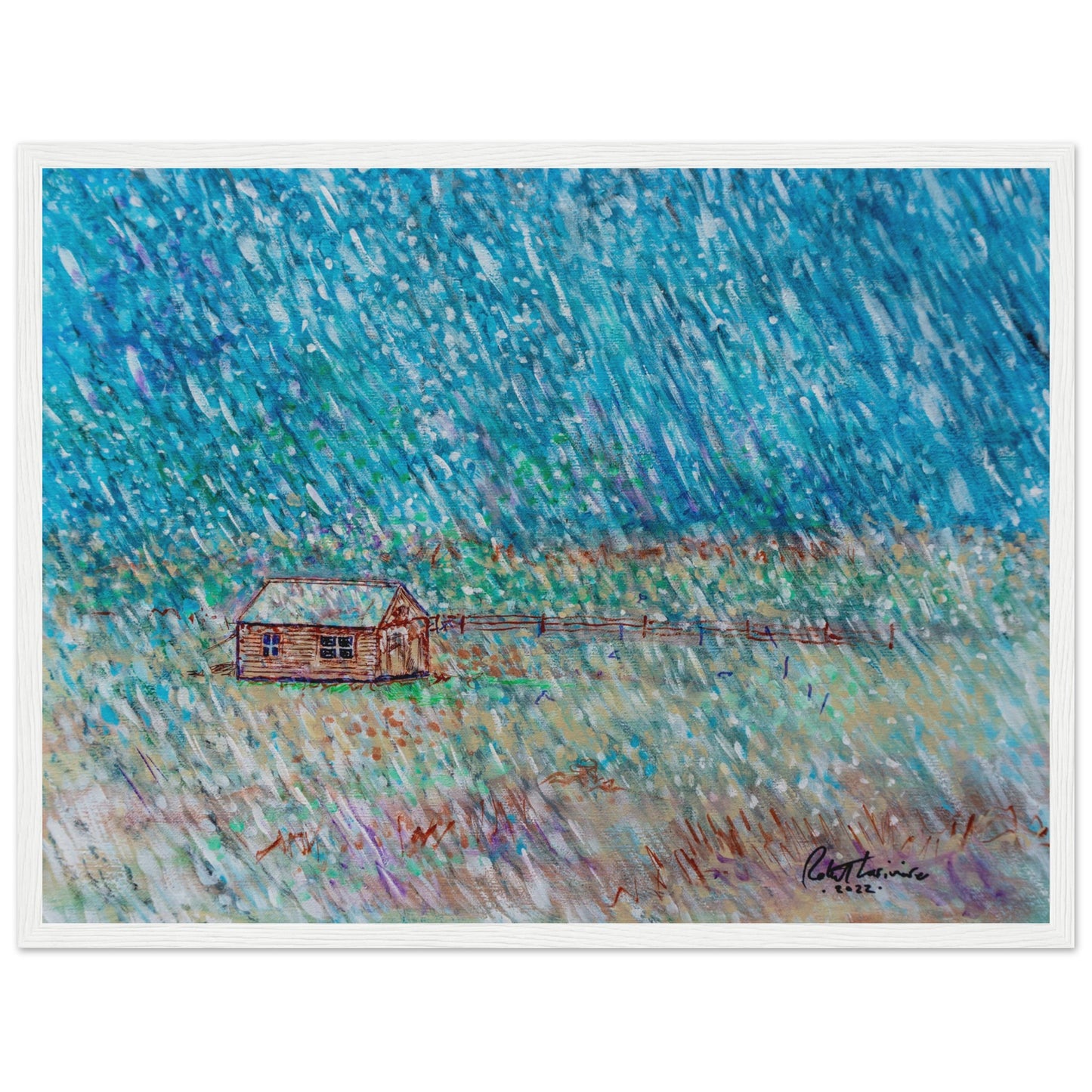 Early Snowfall - Premium Poster
