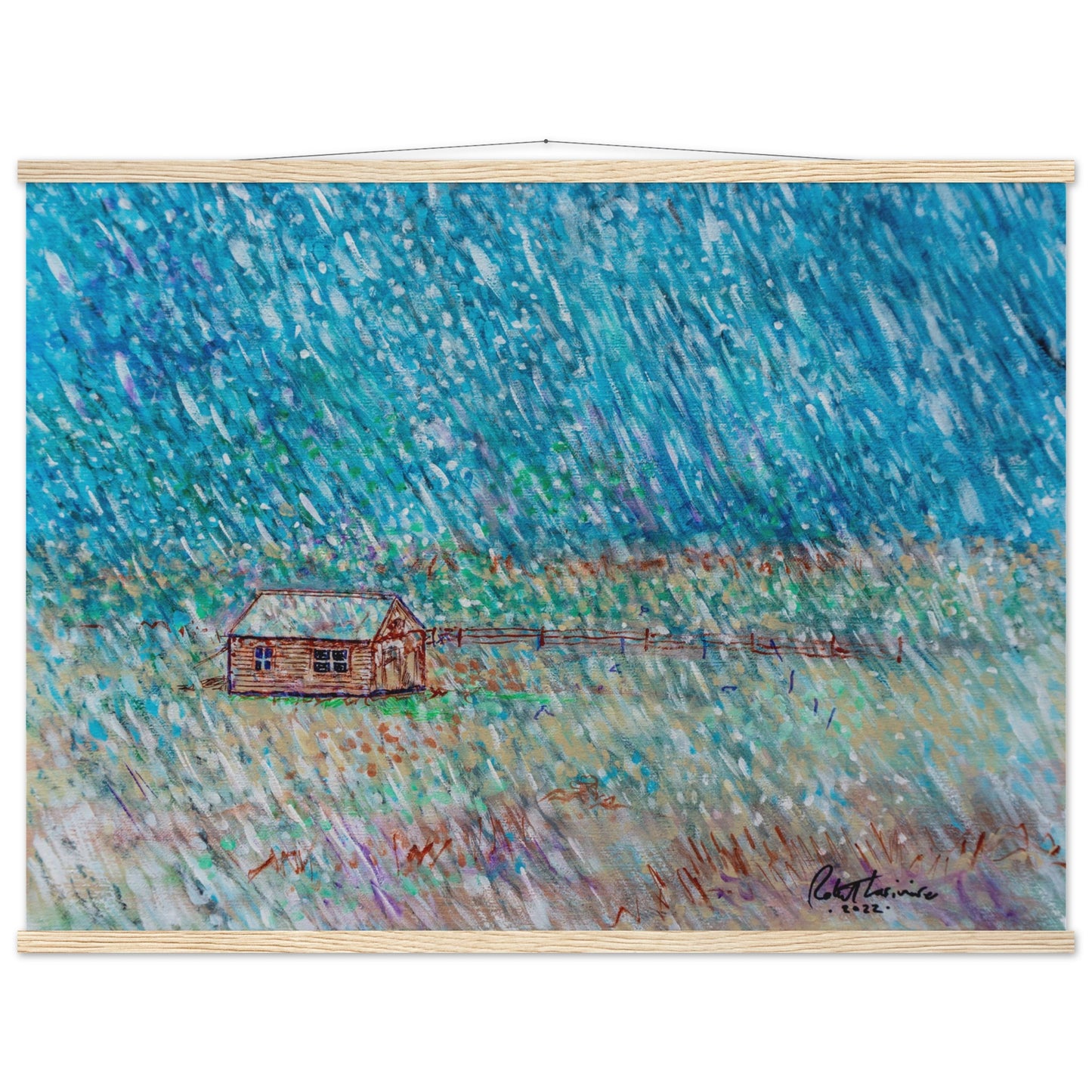 Early Snowfall - Premium Poster