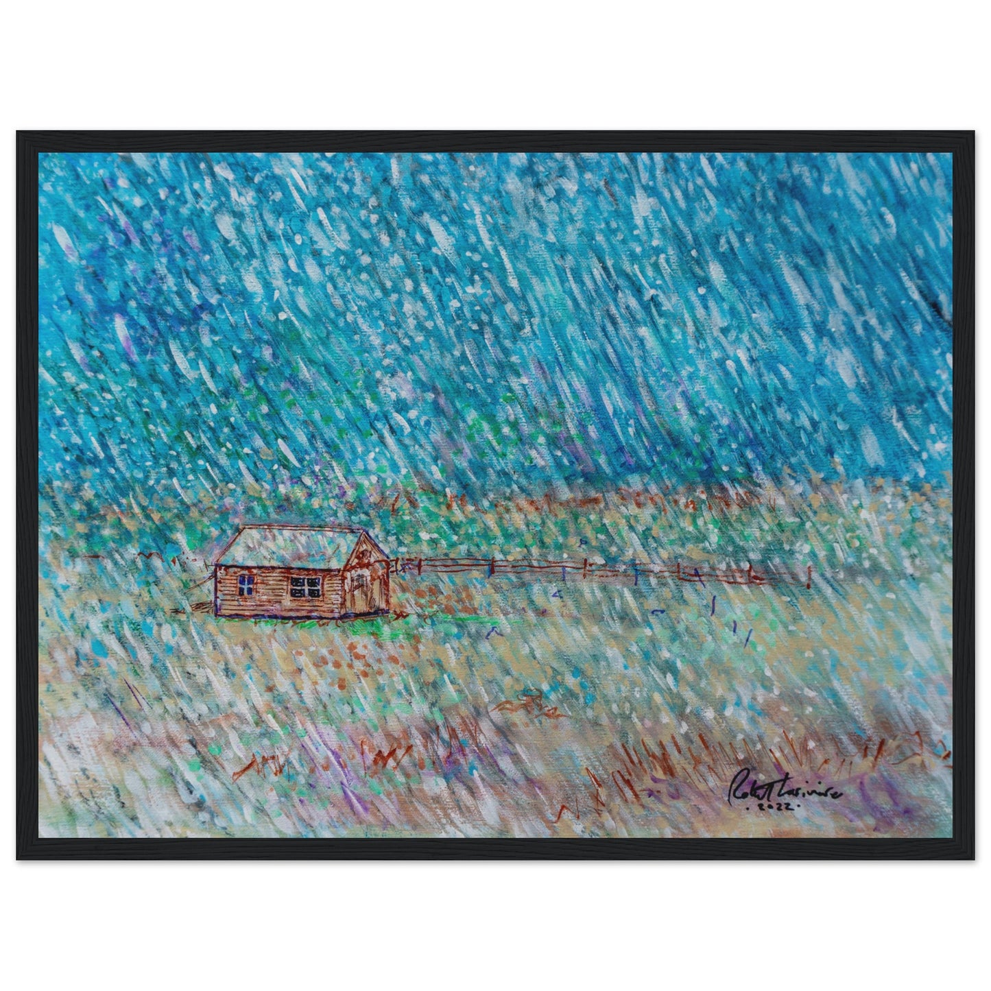 Early Snowfall - Premium Poster