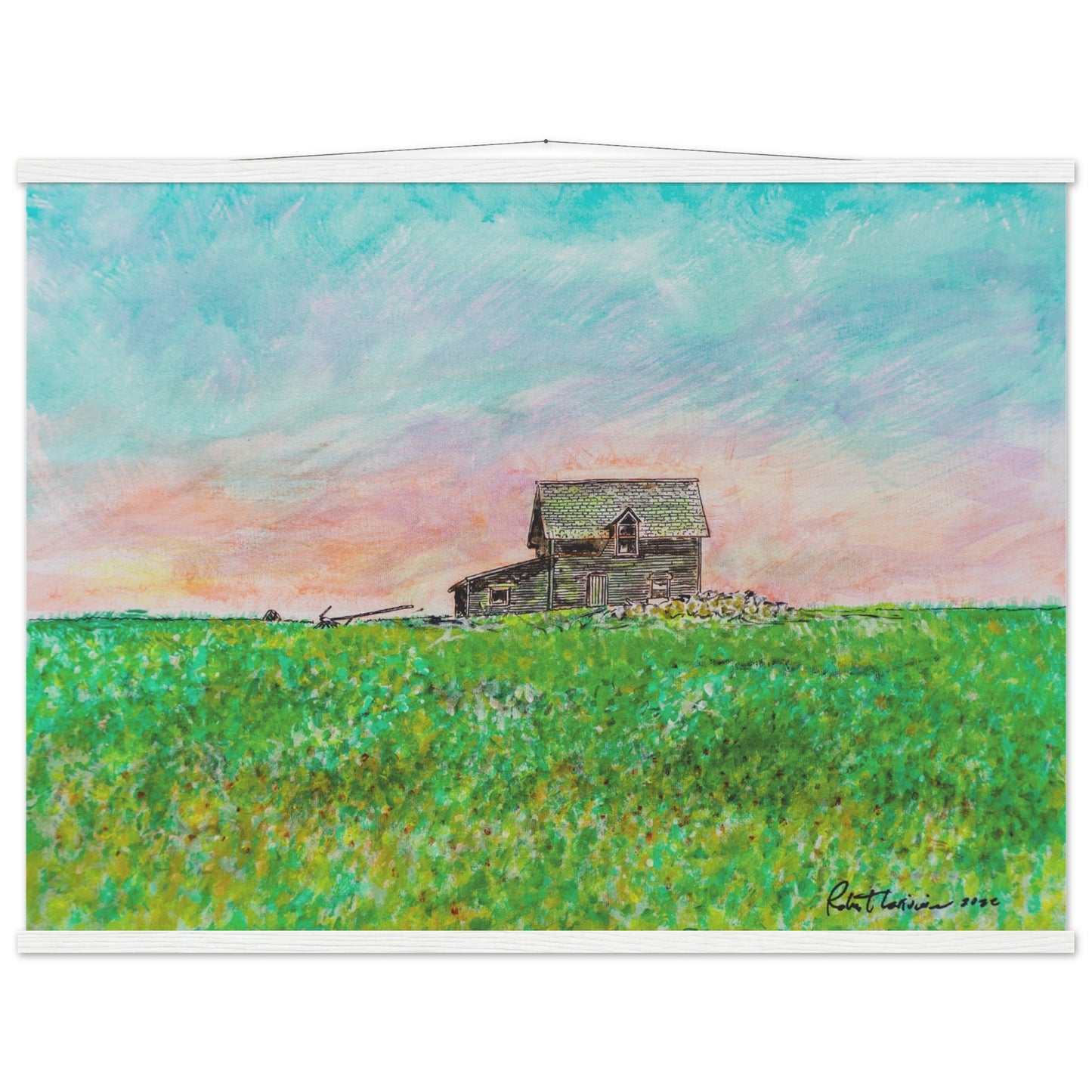Farm Shed - Premium Poster