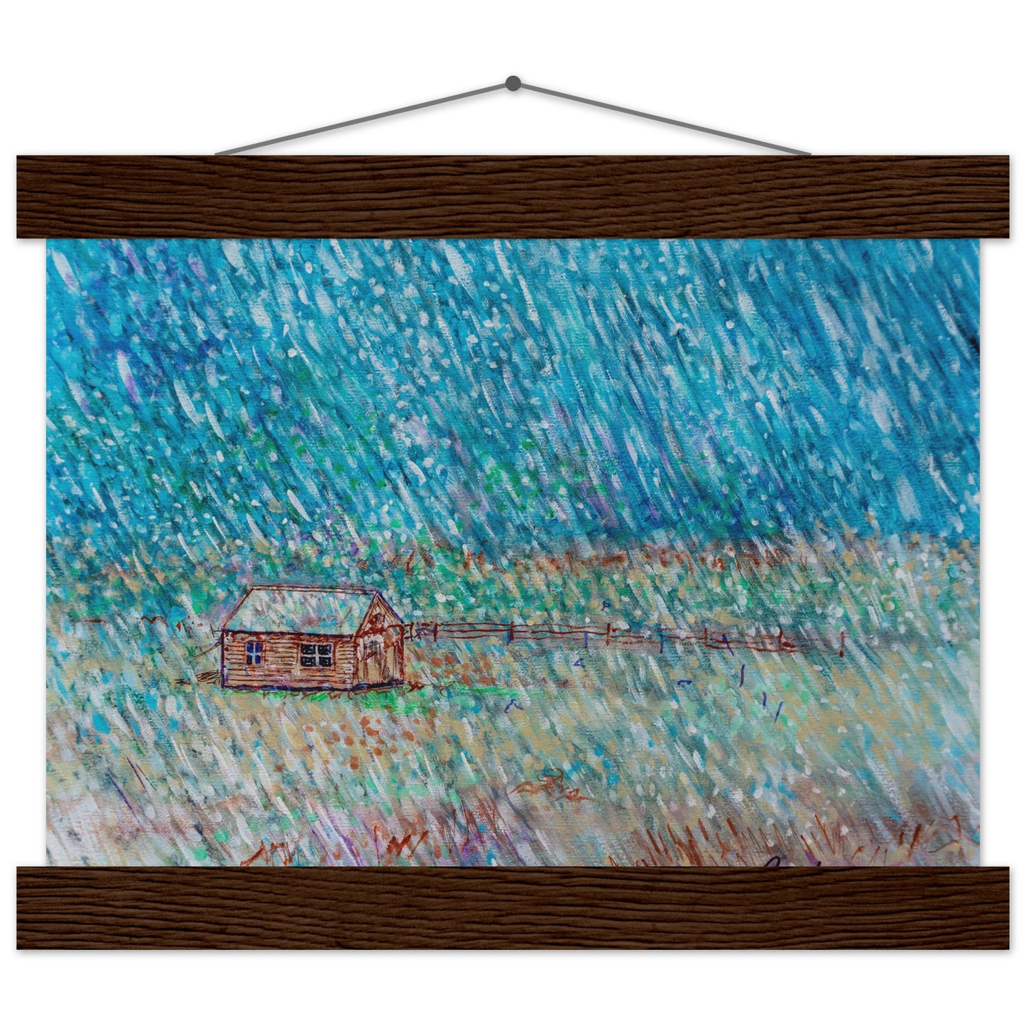 Early Snowfall - Premium Poster