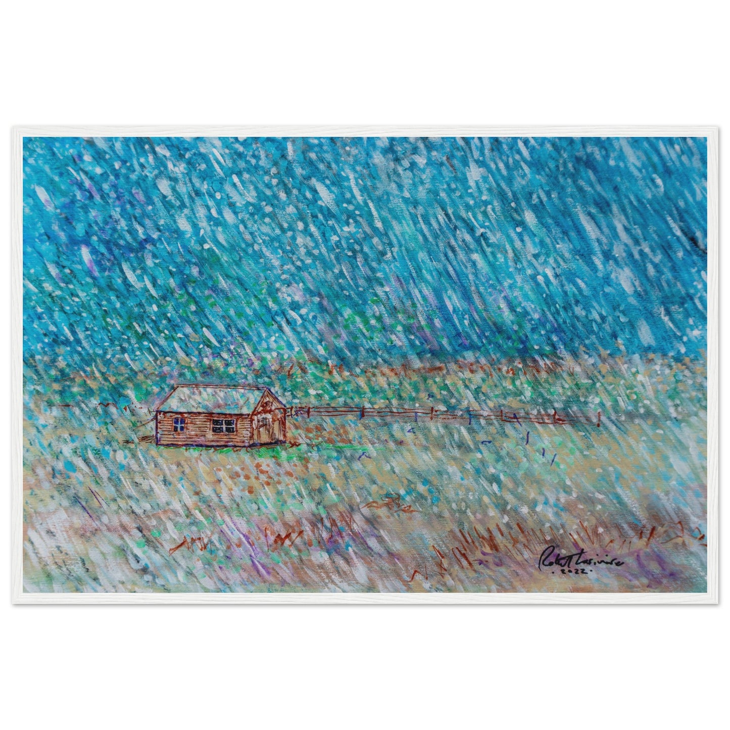 Early Snowfall - Premium Poster