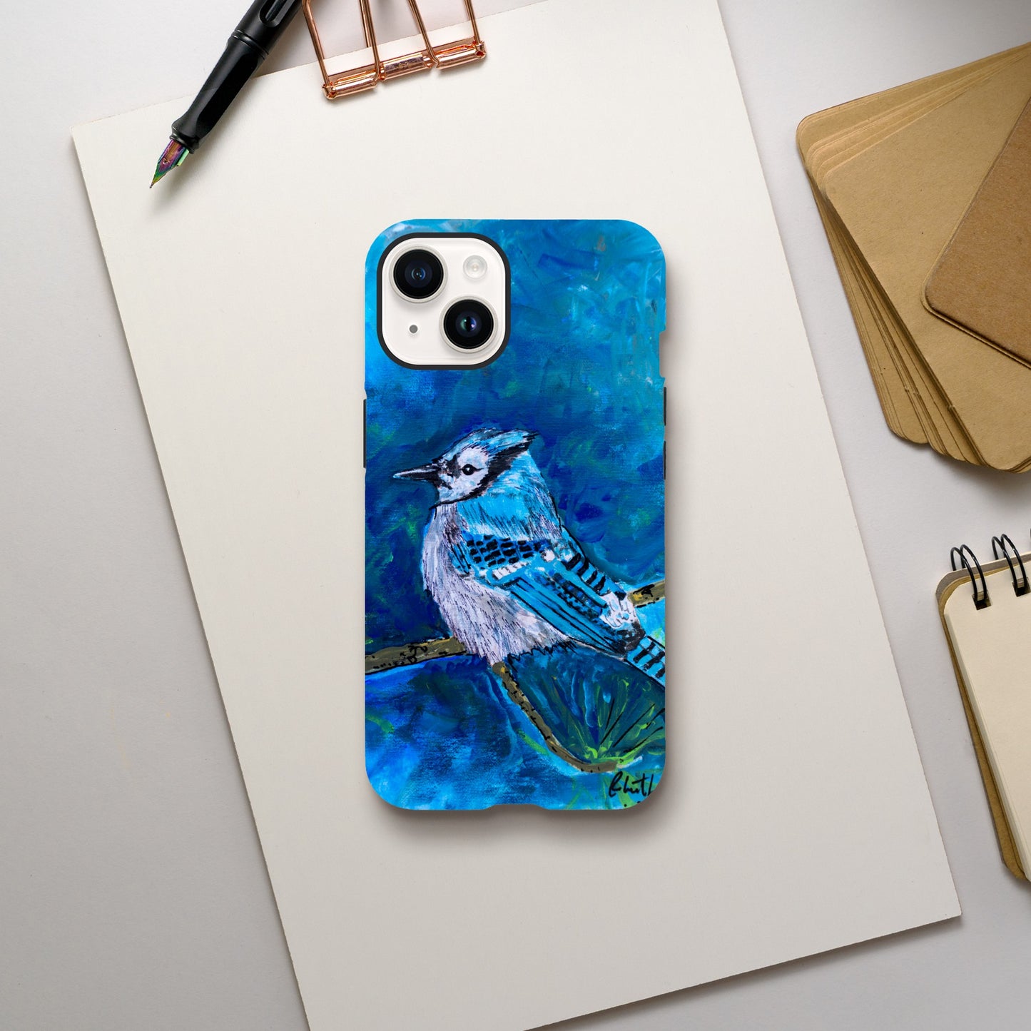 Blue Jay #1 - Phone cases