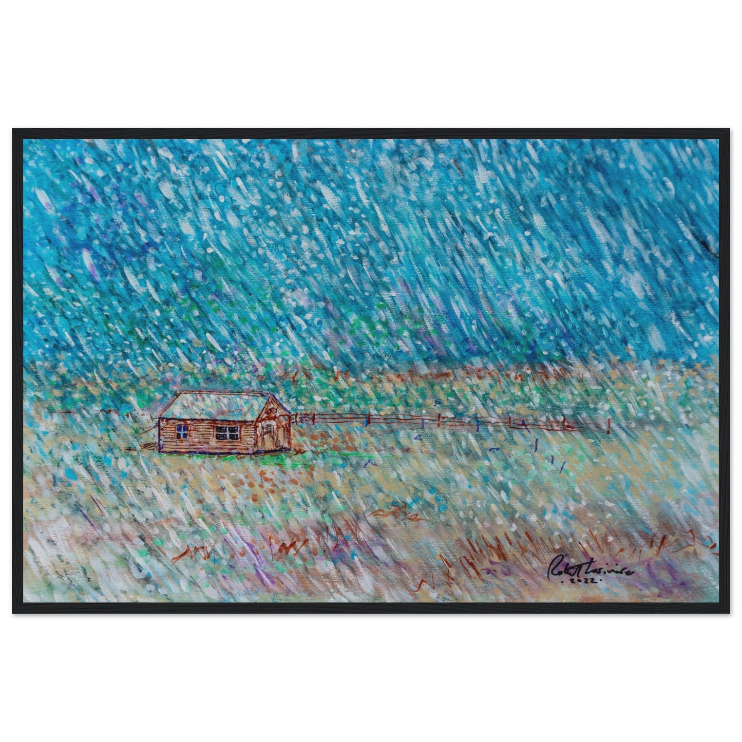 Early Snowfall - Premium Poster