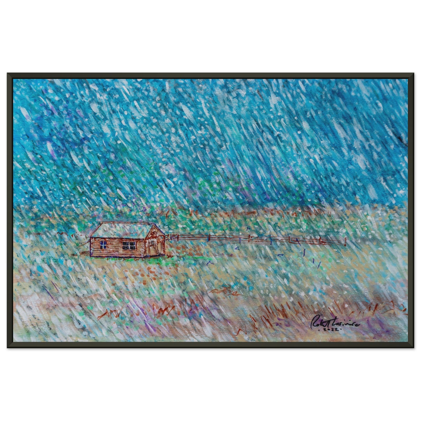 Early Snowfall - Premium Poster