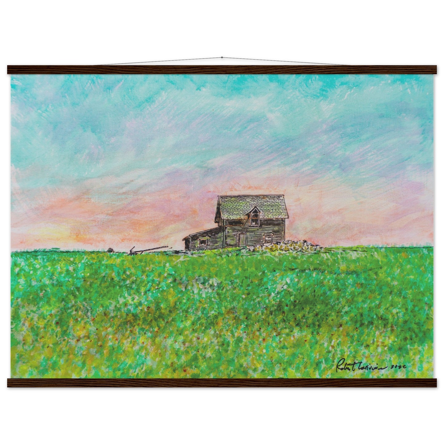 Farm Shed - Premium Poster