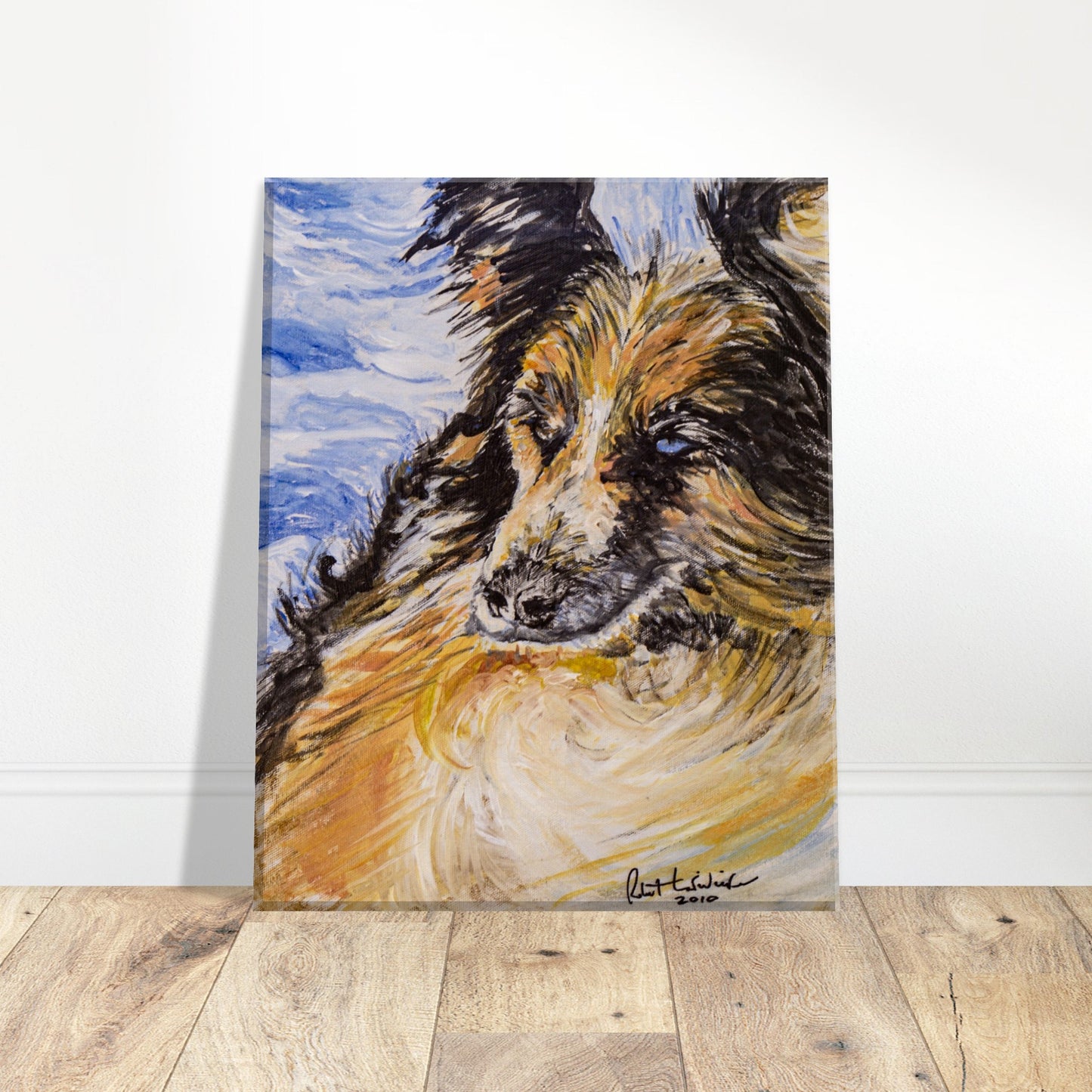 Acrylic Sketch - Kathy - Canvas