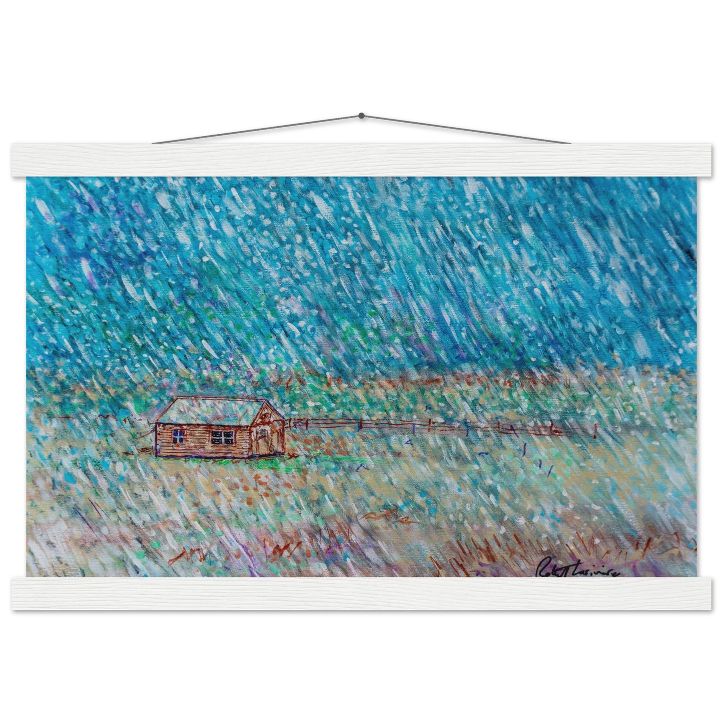 Early Snowfall - Premium Poster