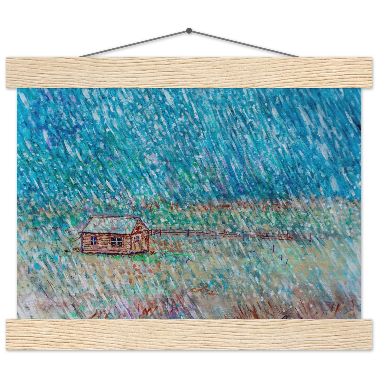 Early Snowfall - Premium Poster