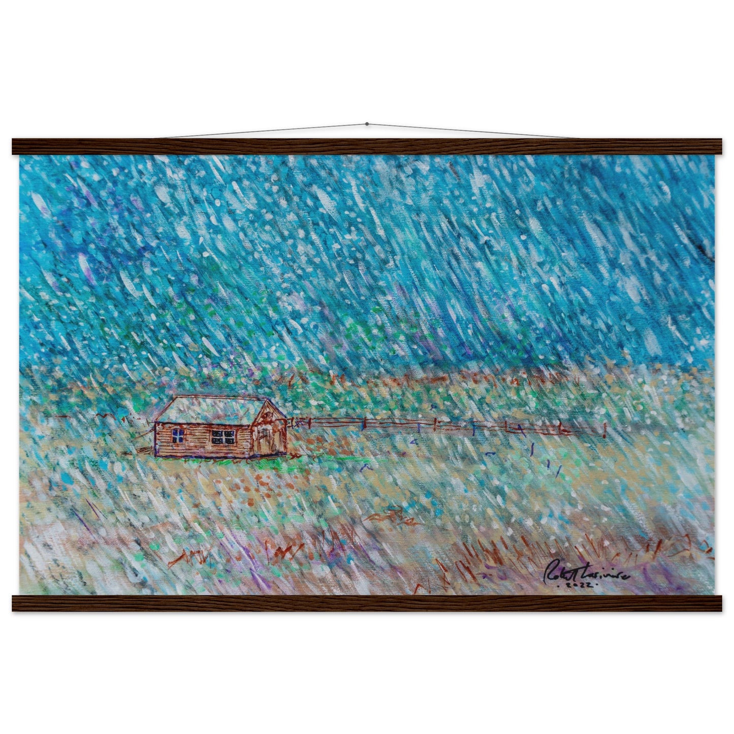 Early Snowfall - Premium Poster