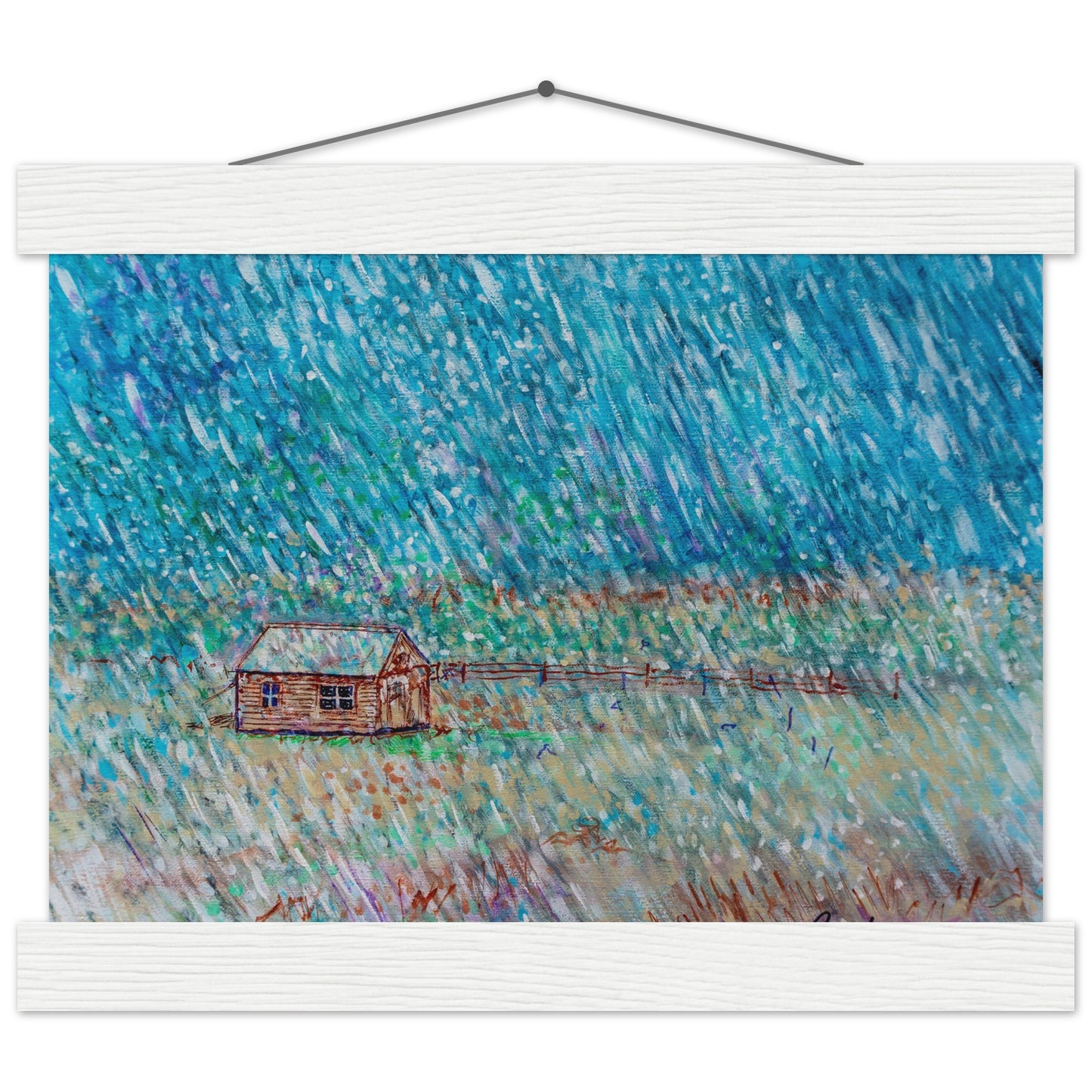 Early Snowfall - Premium Poster