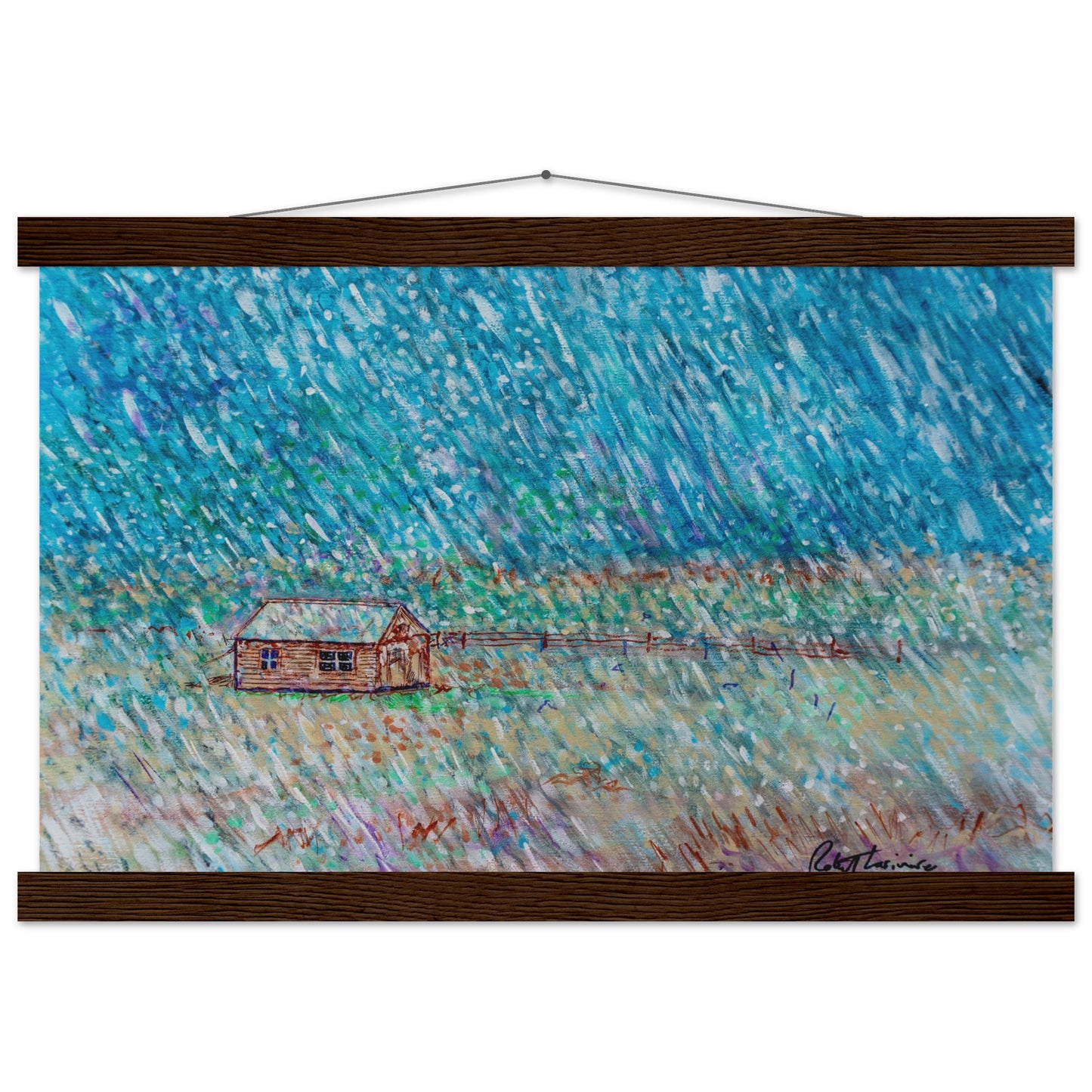 Early Snowfall - Premium Poster