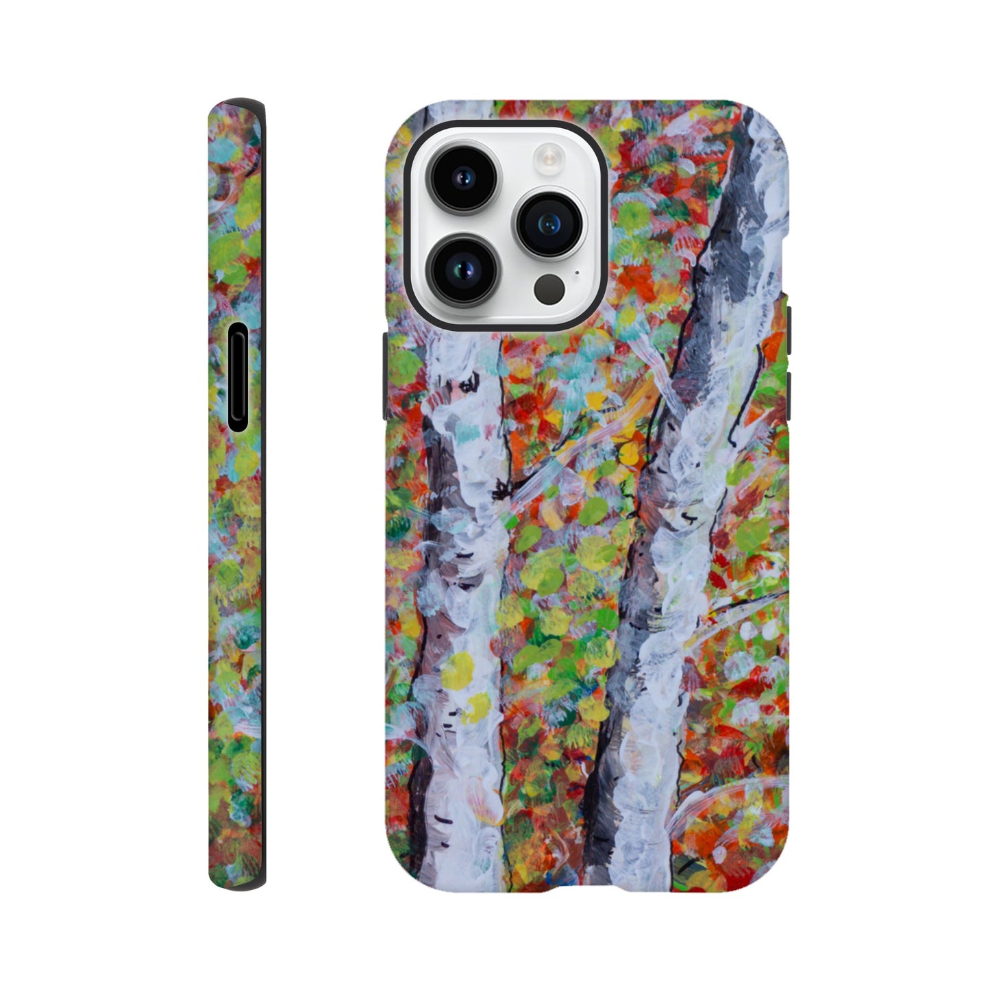 Fall Birch Trees - Phone cases