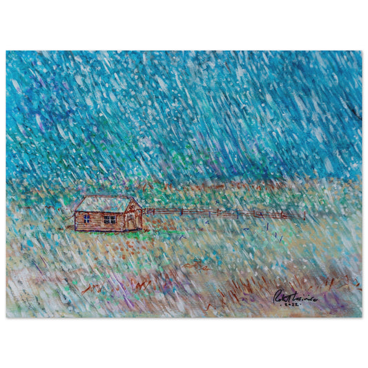 Early Snowfall - Premium Poster