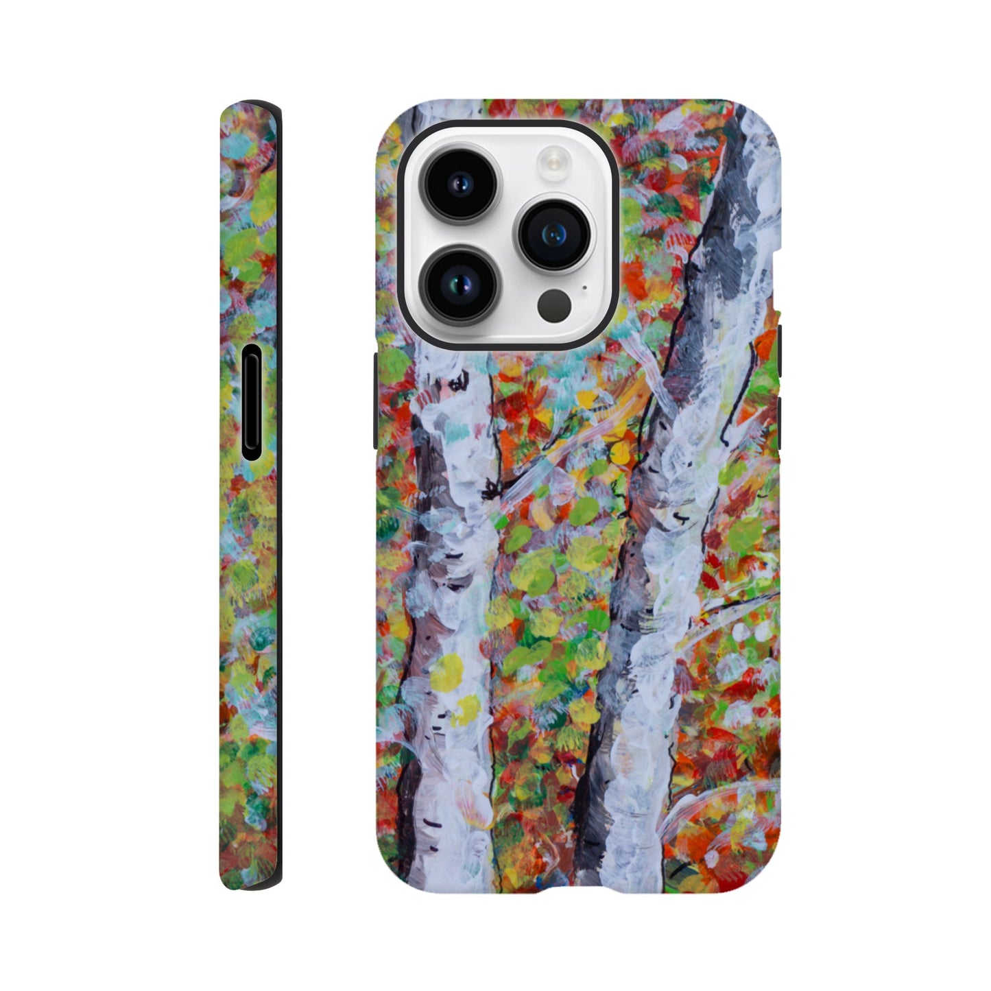 Fall Birch Trees - Phone cases