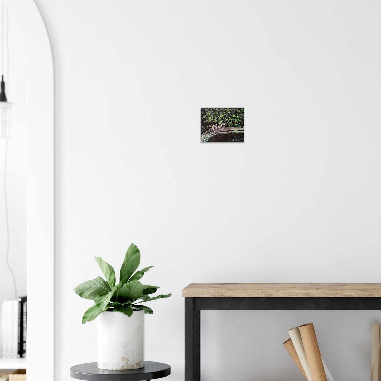 Three Little Raccoons - Canvas