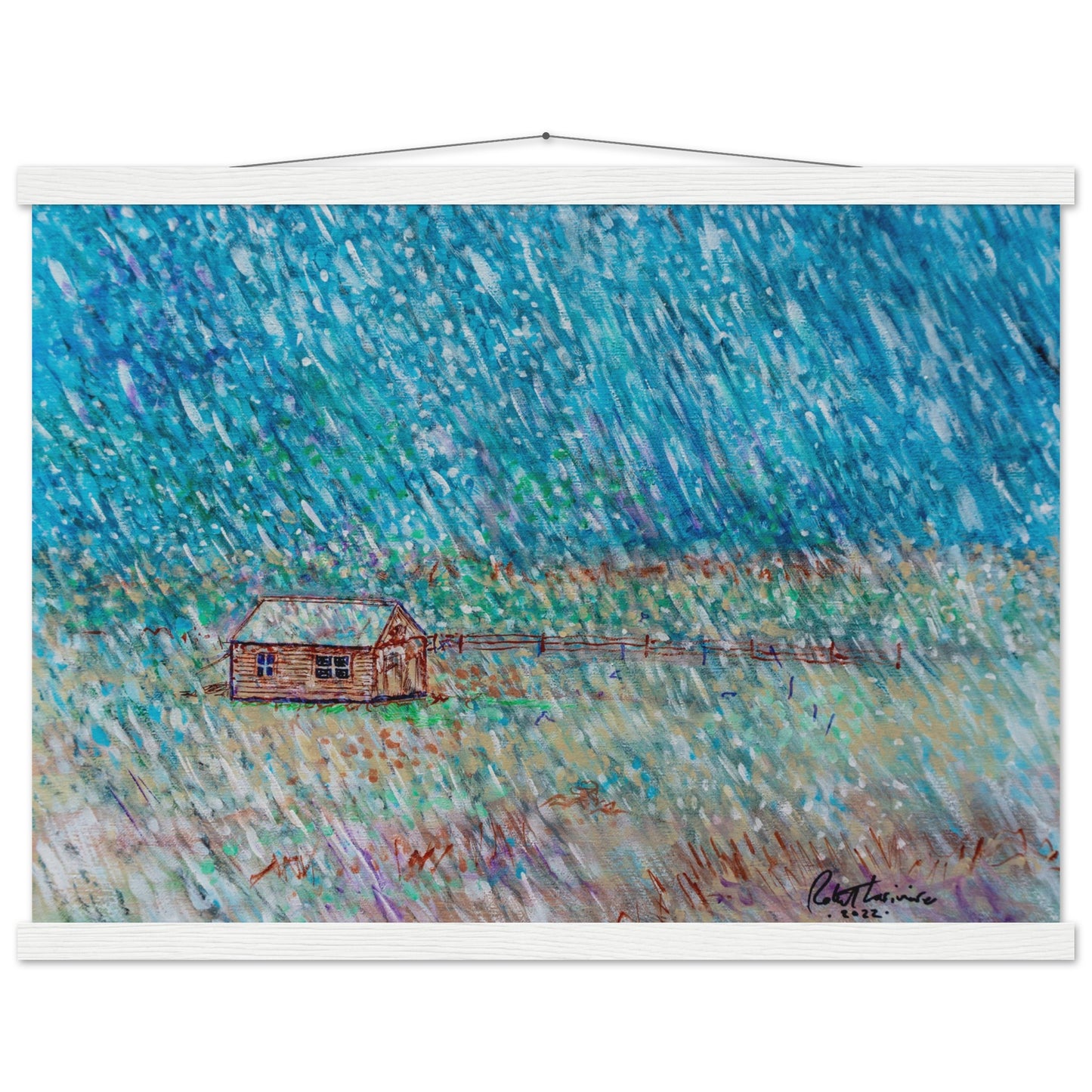 Early Snowfall - Premium Poster