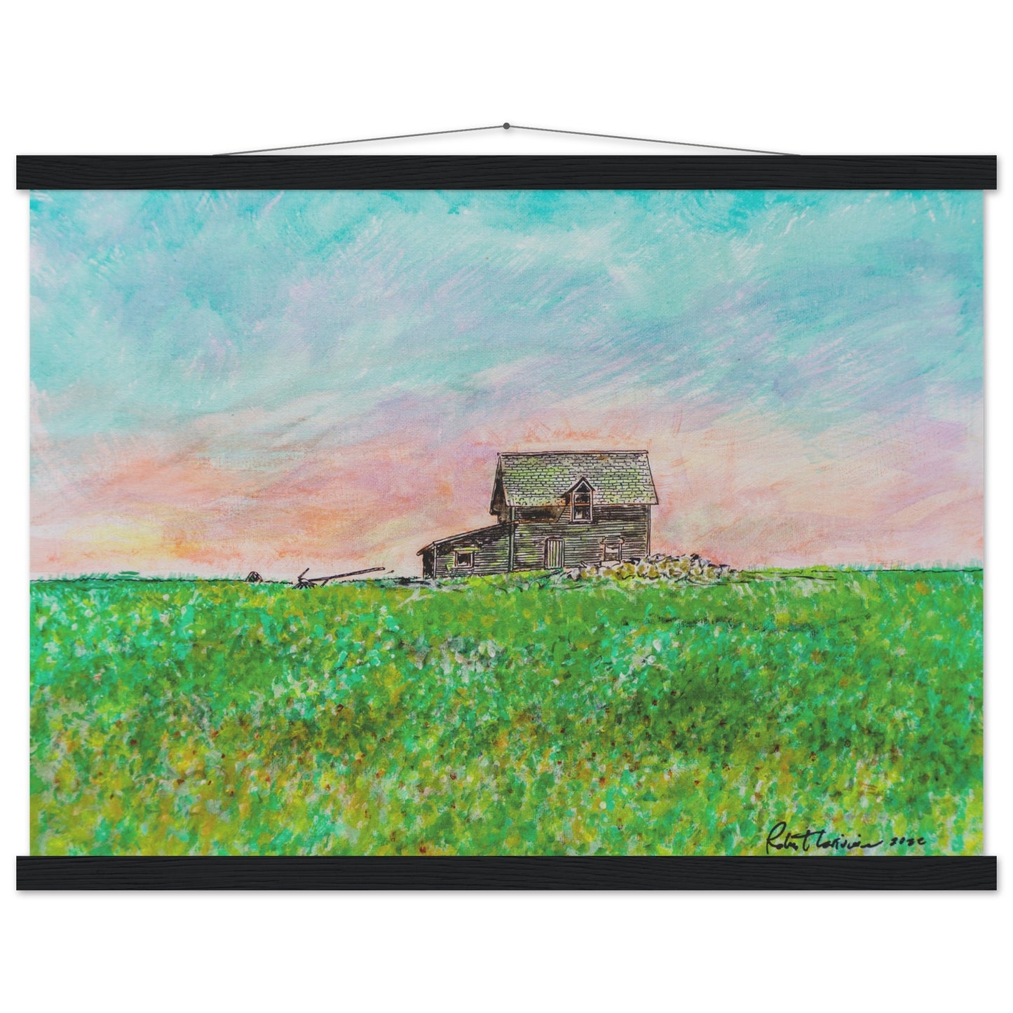 Farm Shed - Premium Poster