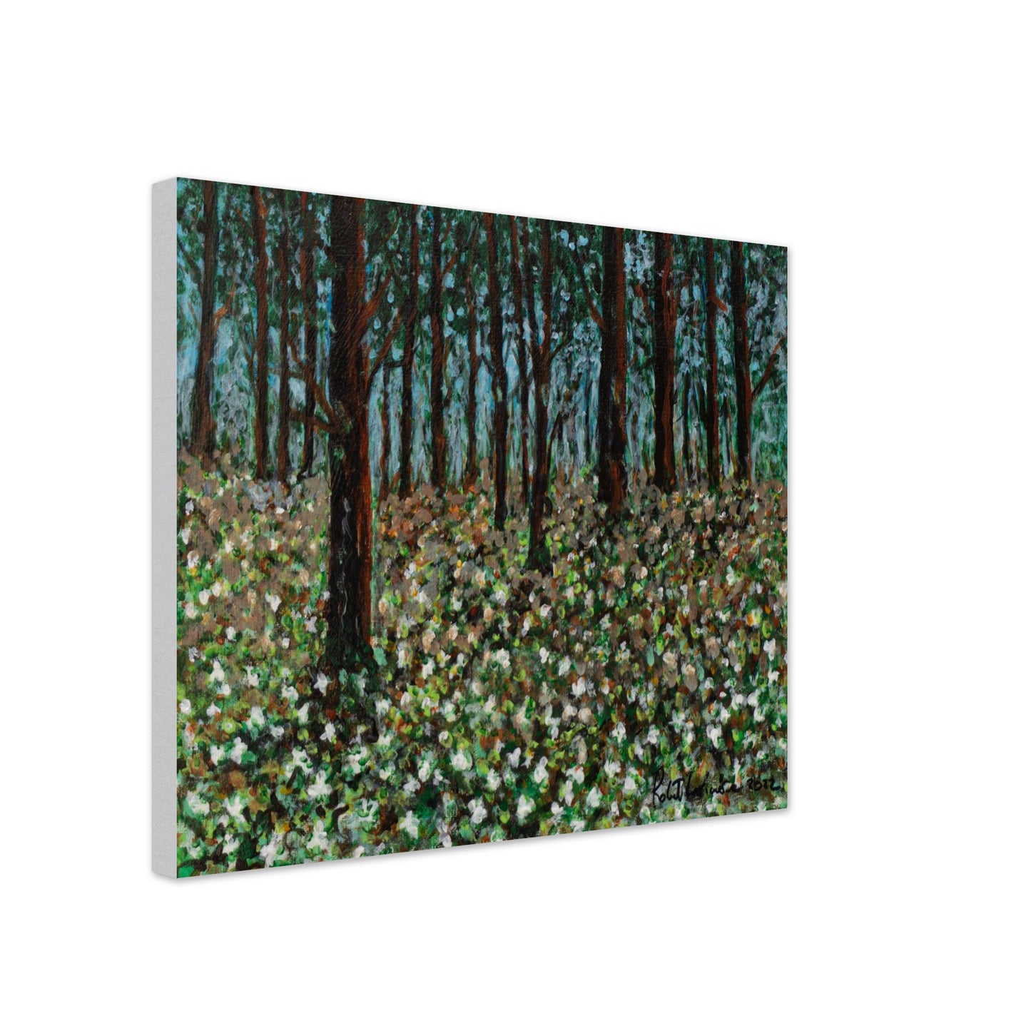Trilliums - Canvas