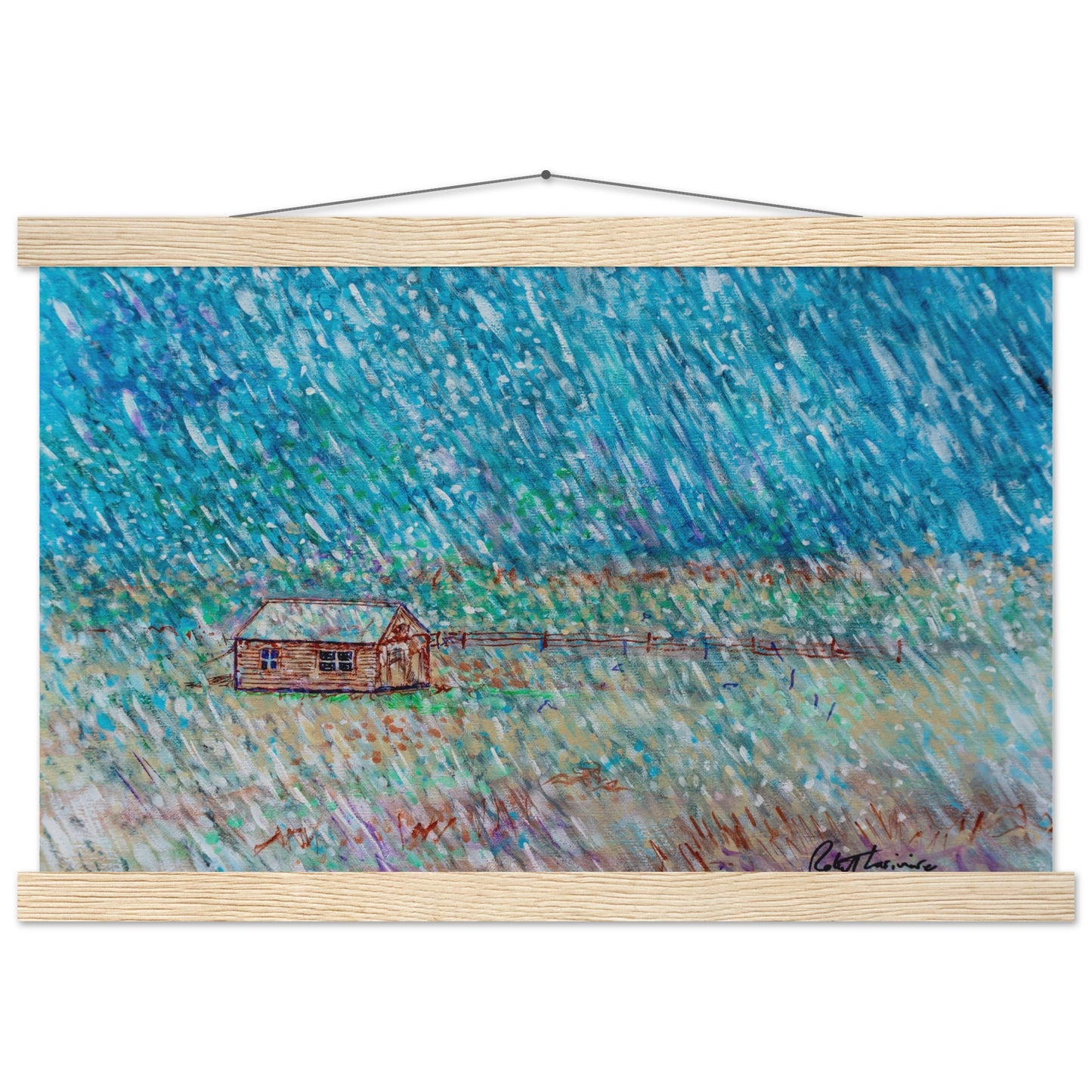 Early Snowfall - Premium Poster