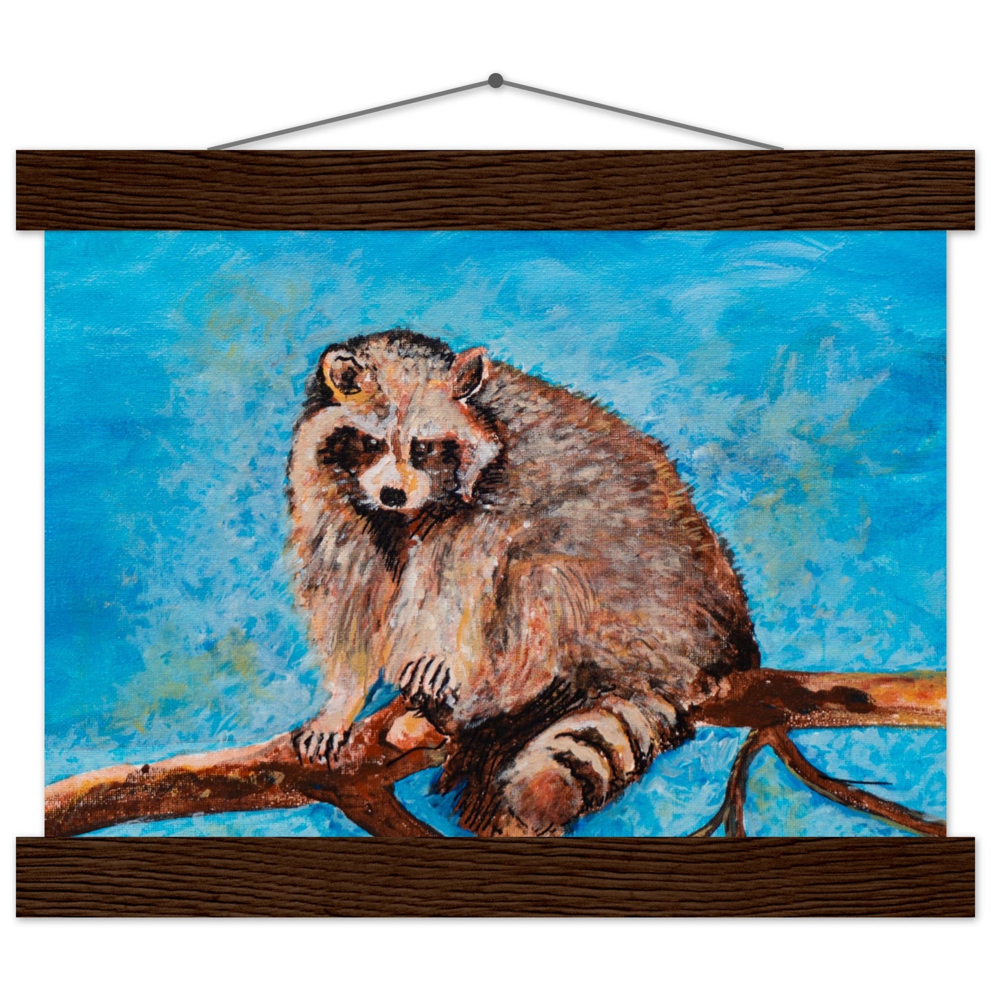 Big Raccoon - Premium Poster