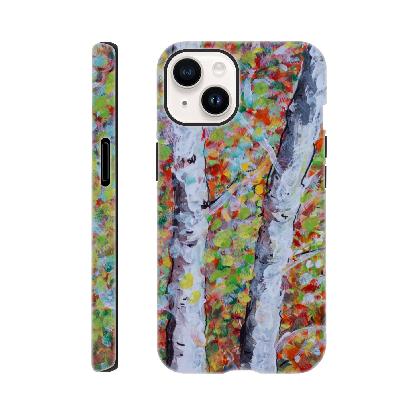 Fall Birch Trees - Phone cases