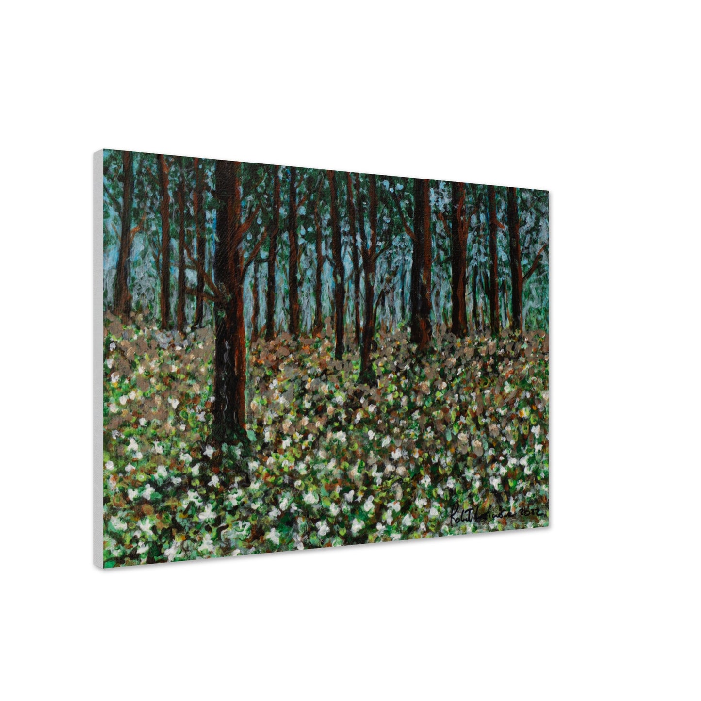 Trilliums - Canvas