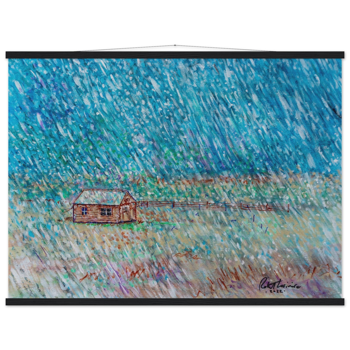 Early Snowfall - Premium Poster