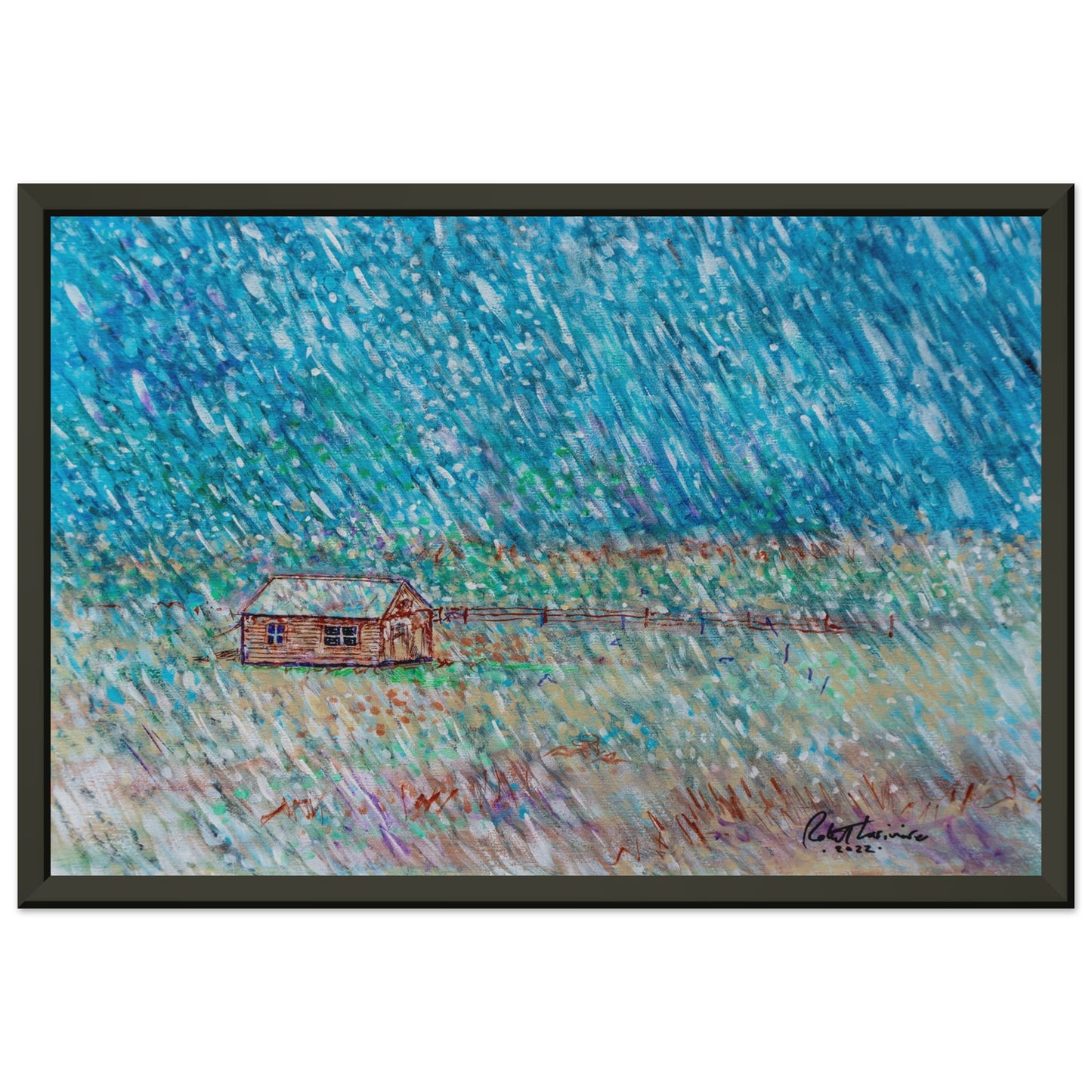 Early Snowfall - Premium Poster