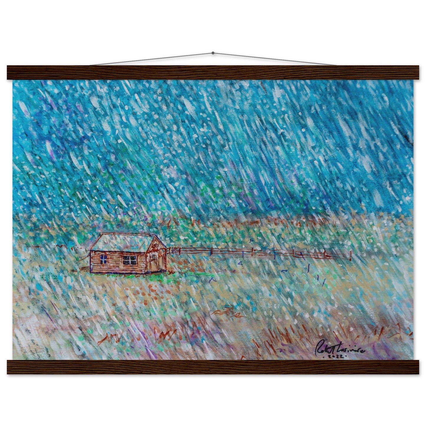 Early Snowfall - Premium Poster