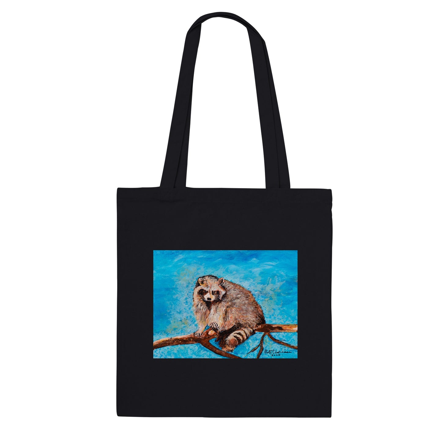 Big Raccoon - Tote Bags