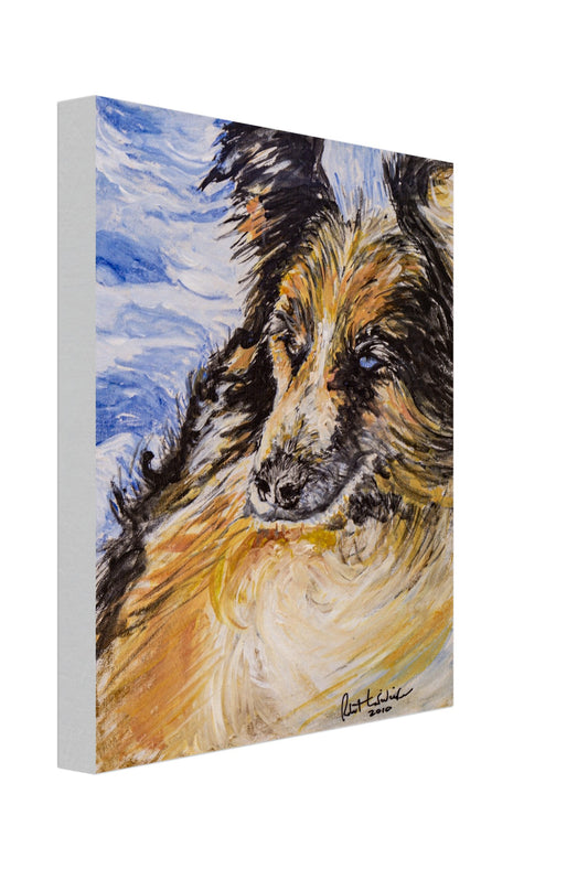 Acrylic Sketch - Kathy - Canvas