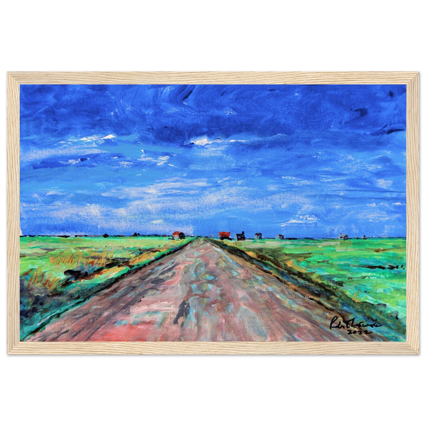 Down the Road - Premium Poster