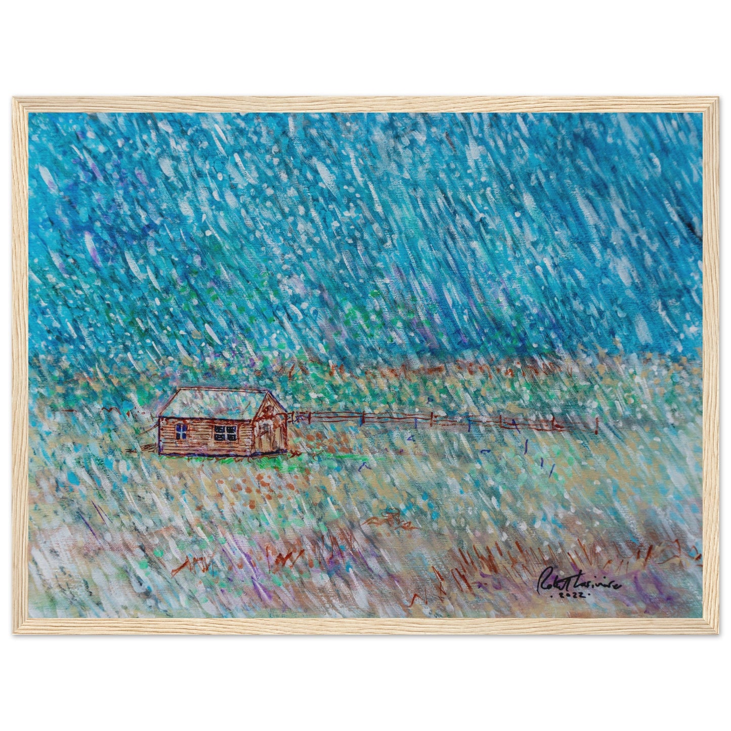 Early Snowfall - Premium Poster