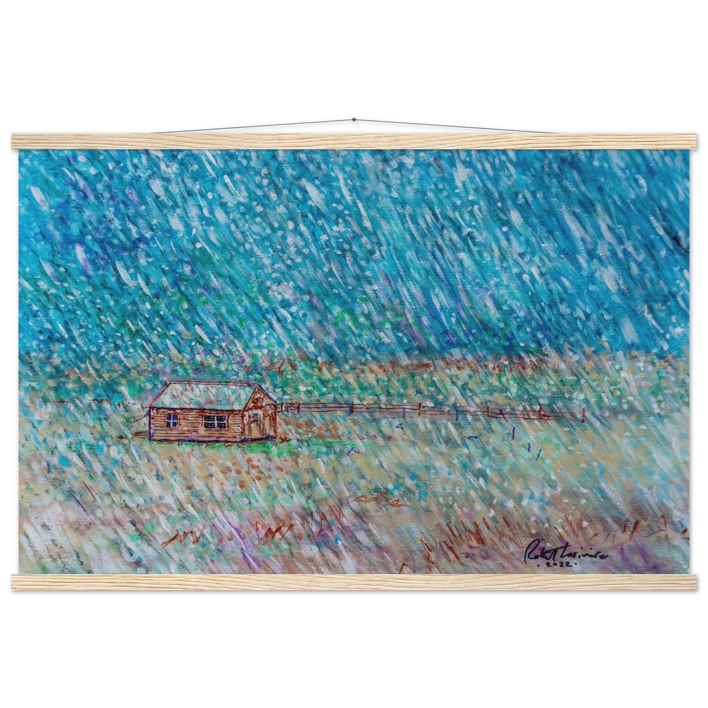 Early Snowfall - Premium Poster