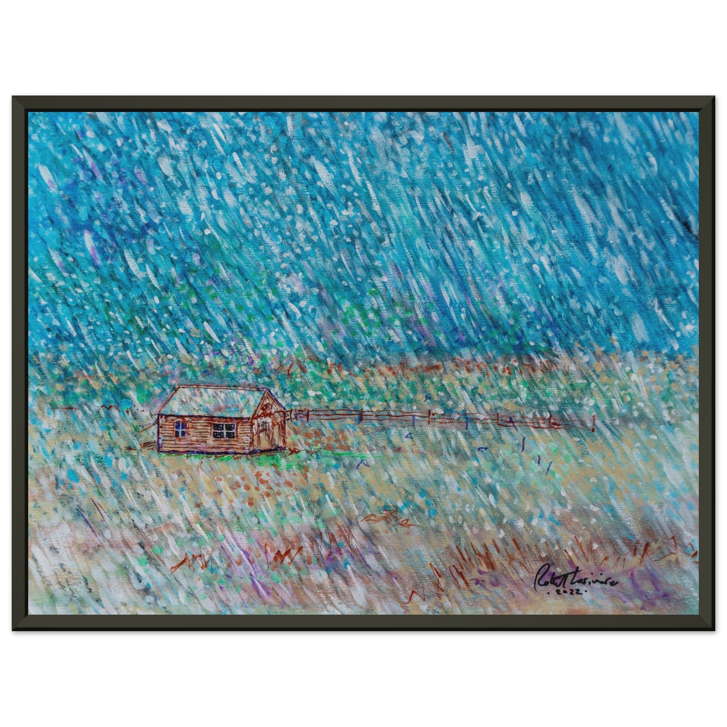 Early Snowfall - Premium Poster