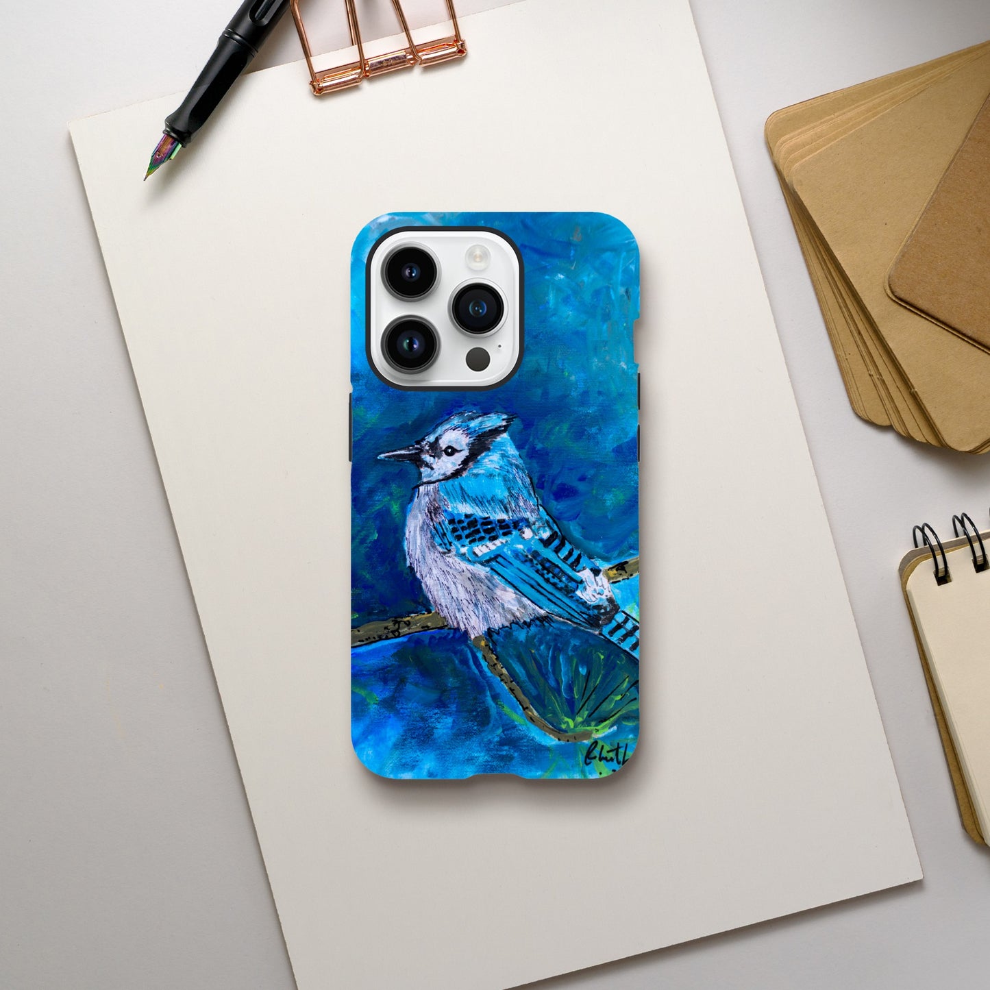 Blue Jay #1 - Phone cases