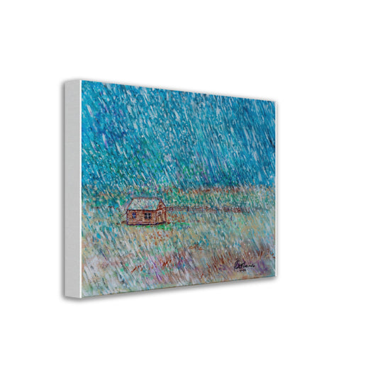 Early Snowfall - Canvas