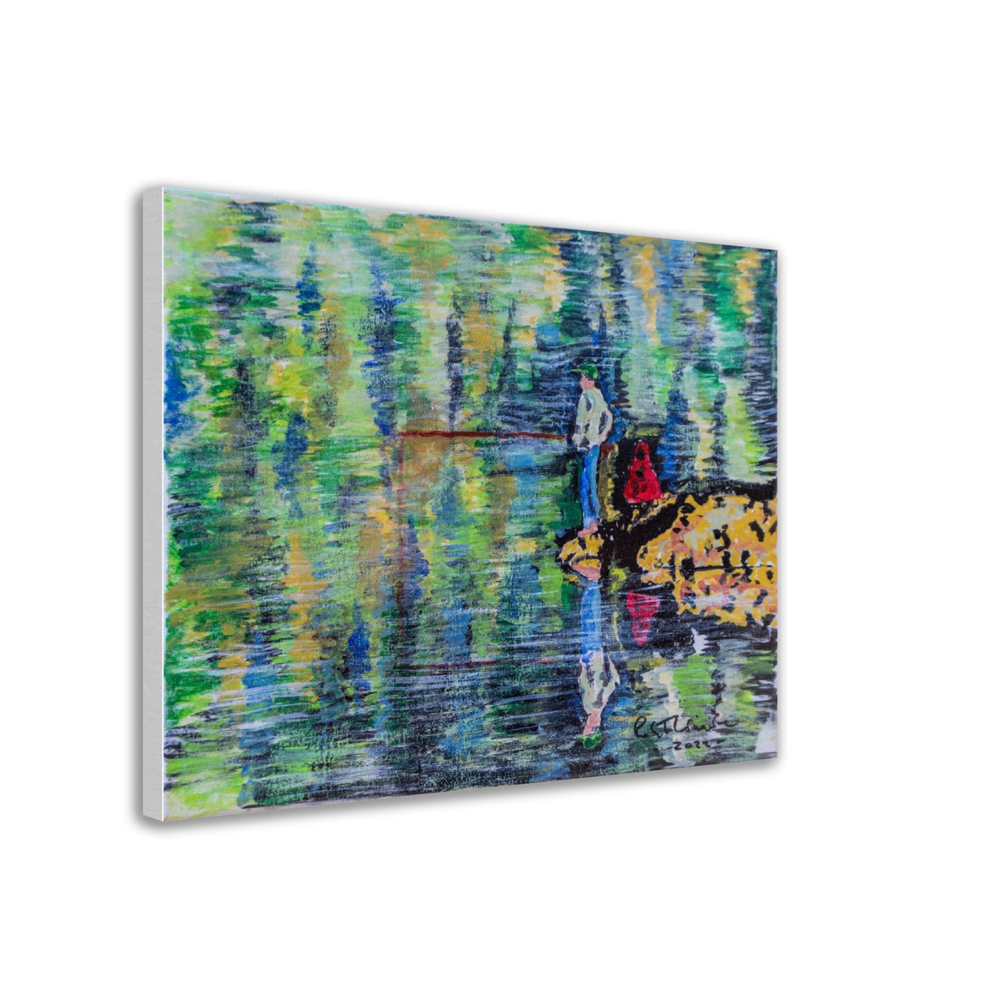 Gone Fishing - Canvas