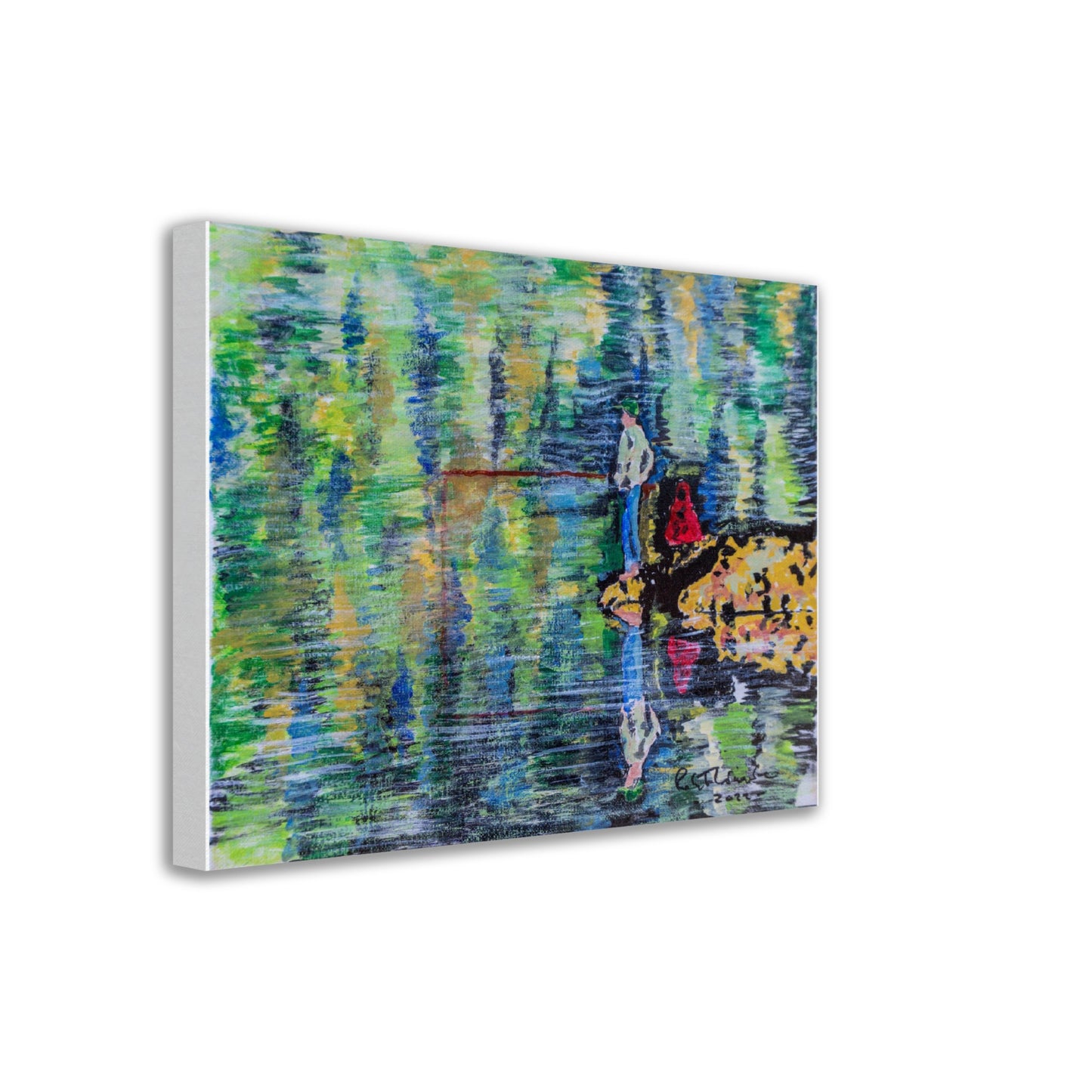 Gone Fishing - Canvas