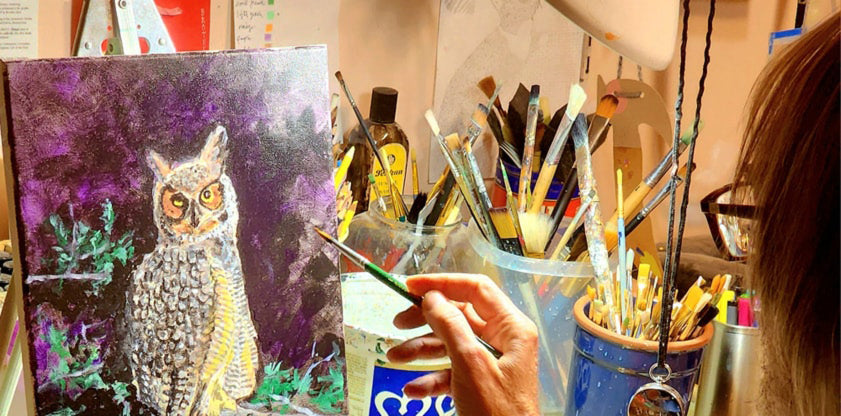 Embracing Online Art: Robert Paints & ShopHERE Program