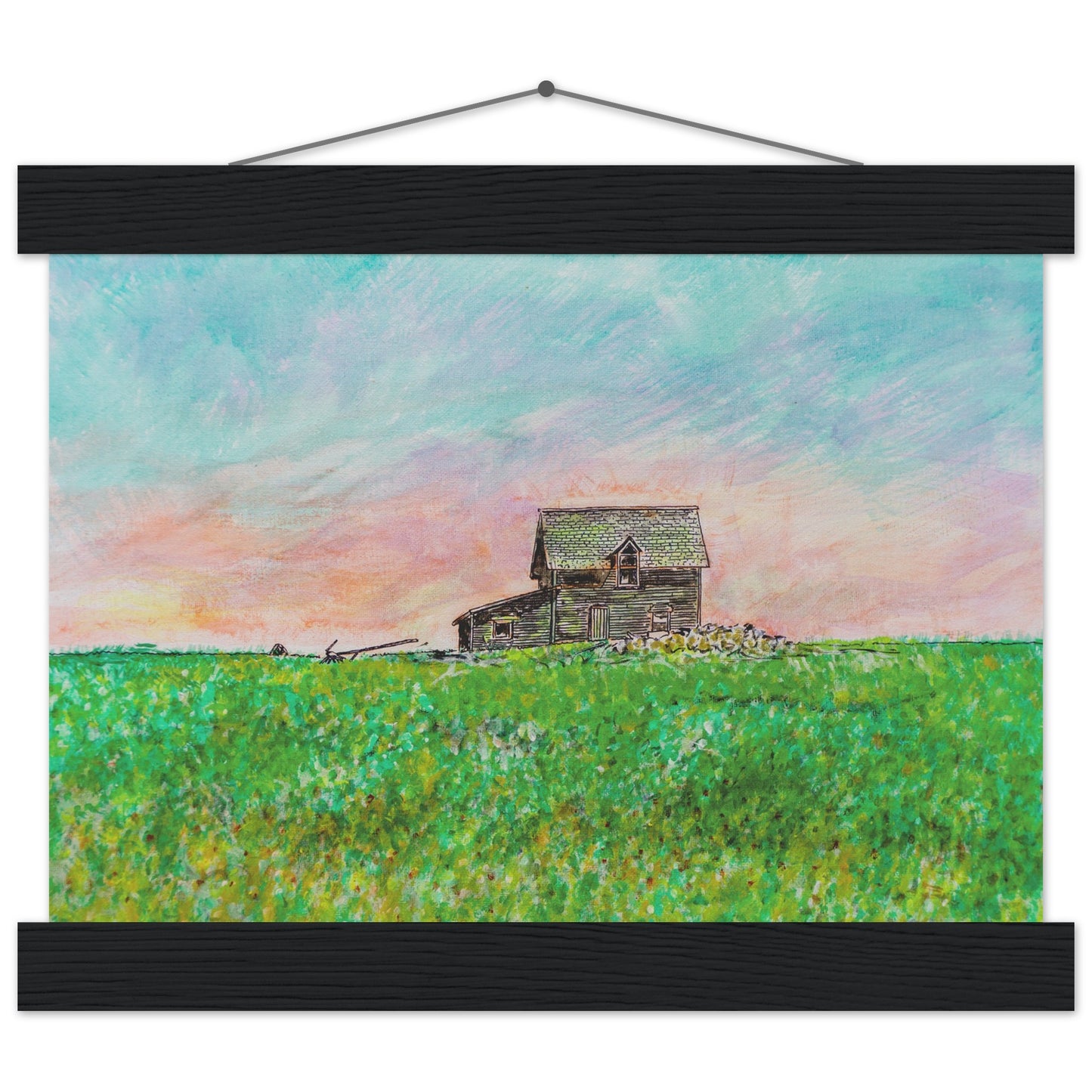 Farm Shed - Premium Poster