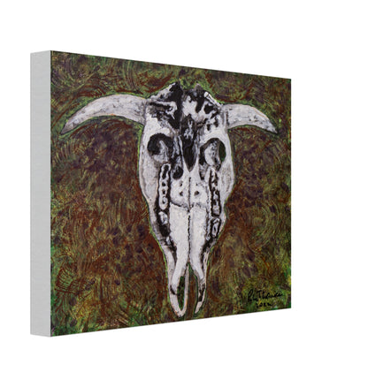 Cattle Skull - Canvas