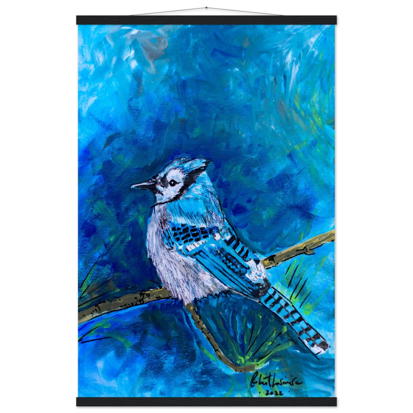 Blue Jay #1 - Premium Poster